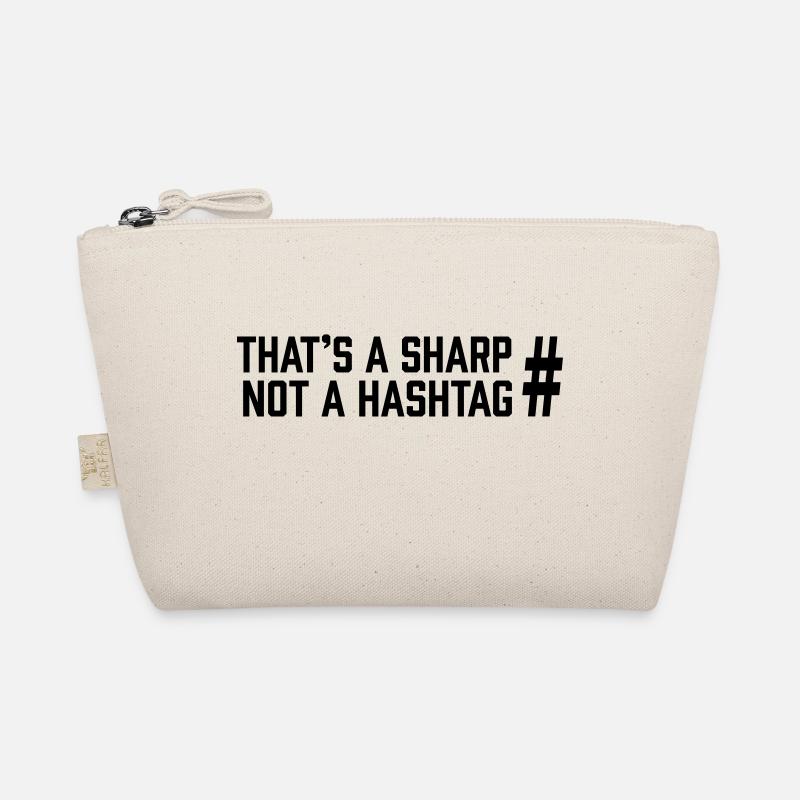 Sharp vs Hashtag Bio-Täschchen