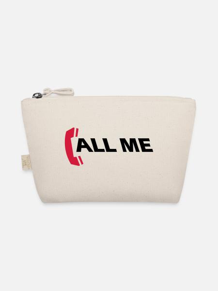 call_me_2c - Bio-Täschchen - Natur - Vorne