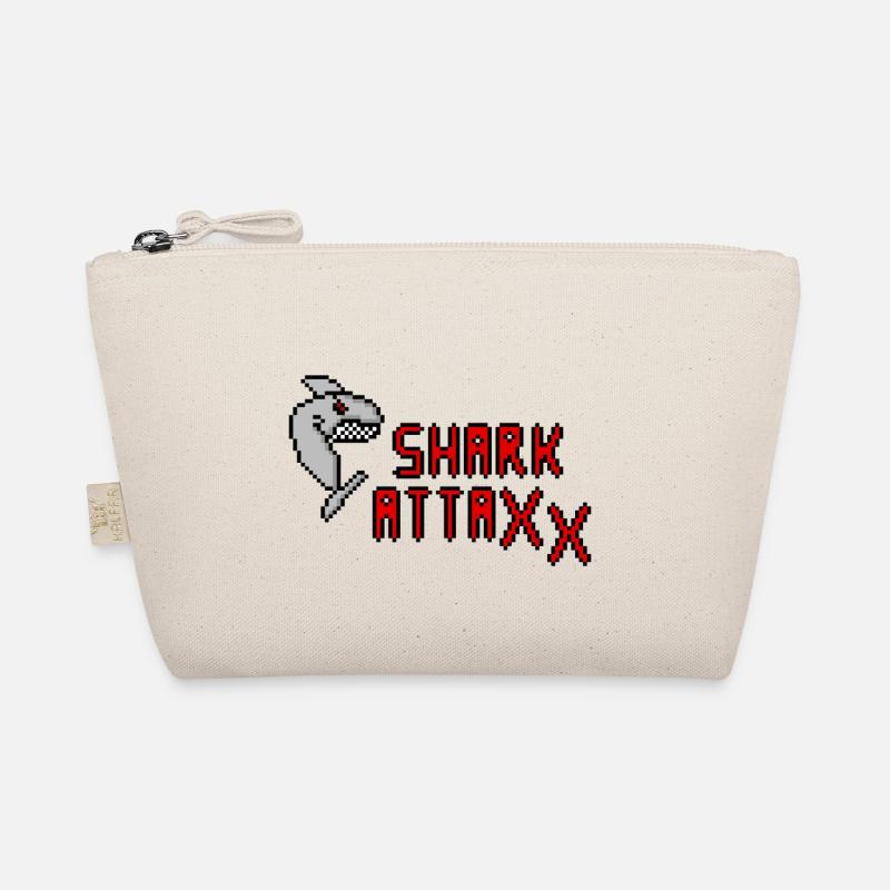 pixel Shark Organic Pouch