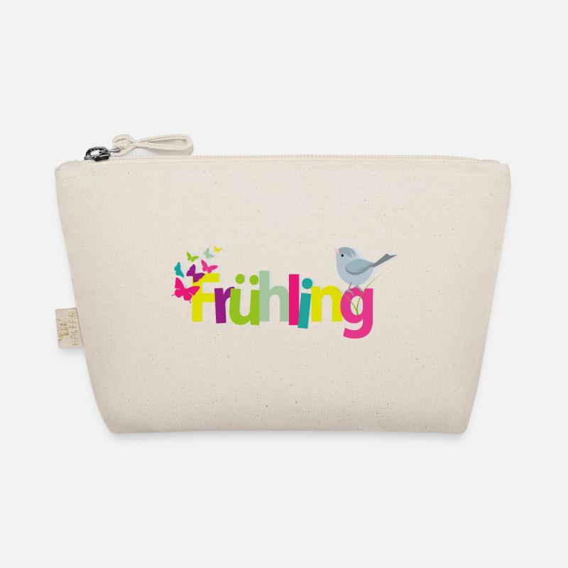 Frühling - Bio-Täschchen - Natur