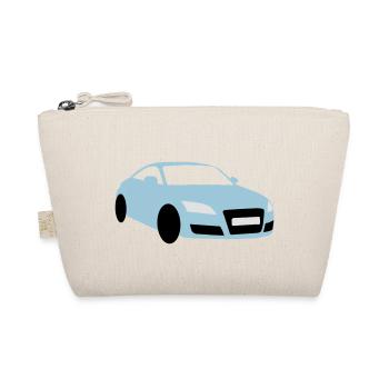 Auto (Farben anpassbar) - Bio-Täschchen - Natur - Vorne