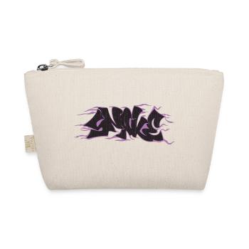 snake graffiti hand draw purple - Organic Pouch - nature - Front