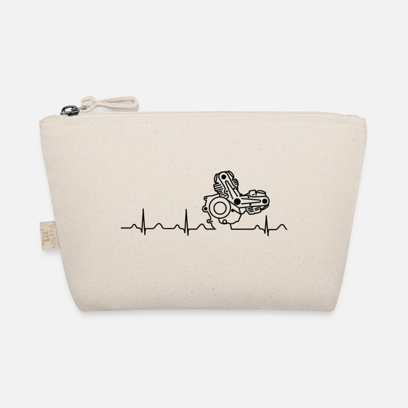  Heartbeat schwarz Bio-Täschchen