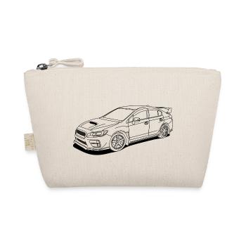 wrx sti outlines - Bio-Täschchen - Natur - Vorne