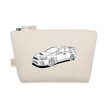 wrx sti white - Bio-Täschchen - Natur - Vorne