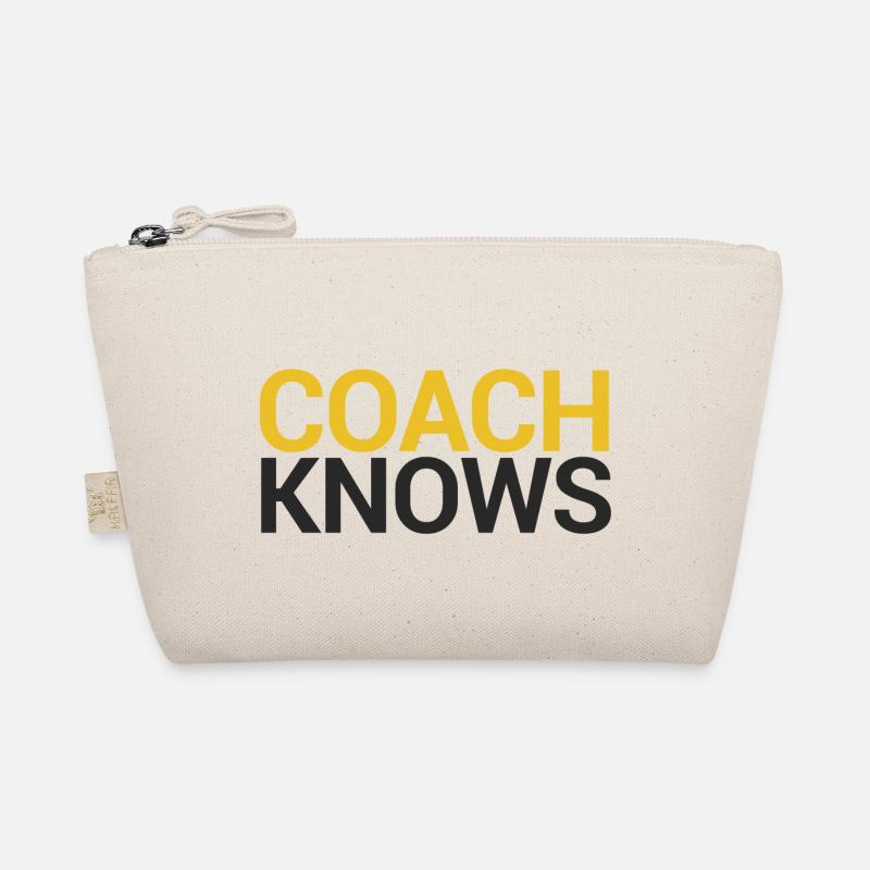 Coach / Trainer: Coach Knows - Bio-Täschchen - Natur