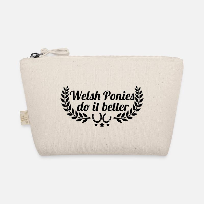 Welsh Ponies - Bio-Täschchen - Natur