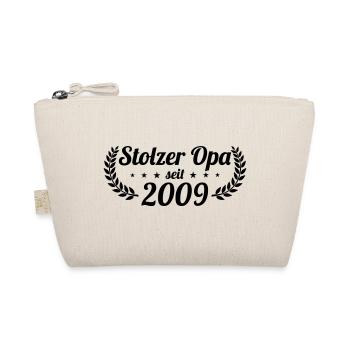 stolzer Opa seit 2009 - Bio-Täschchen - Natur - Vorne