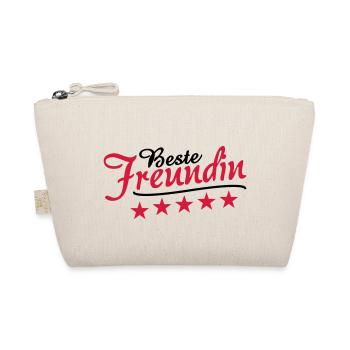 Beste Freundin - Bio-Täschchen - Natur - Vorne
