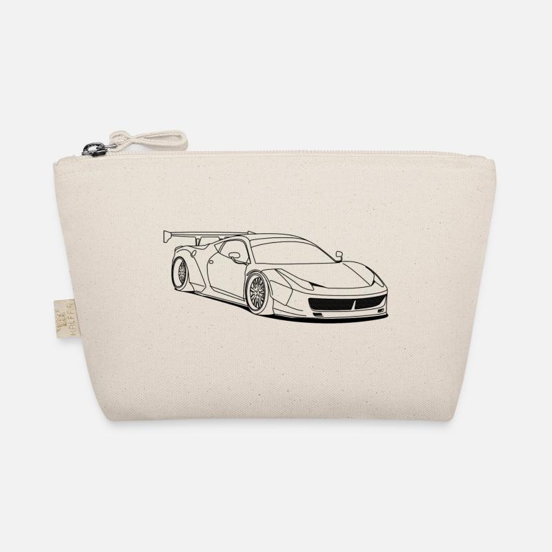 custom car outlines Bio-Täschchen