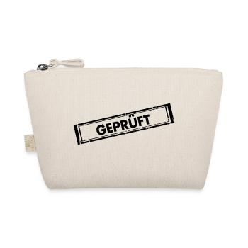 Geprüft - Bio-Täschchen - Natur - Vorne