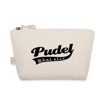 Pudel - Bio-Täschchen - Natur - Vorne