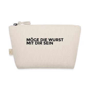 möge die wurst mit dir sein - Bio-Täschchen - Natur - Vorne