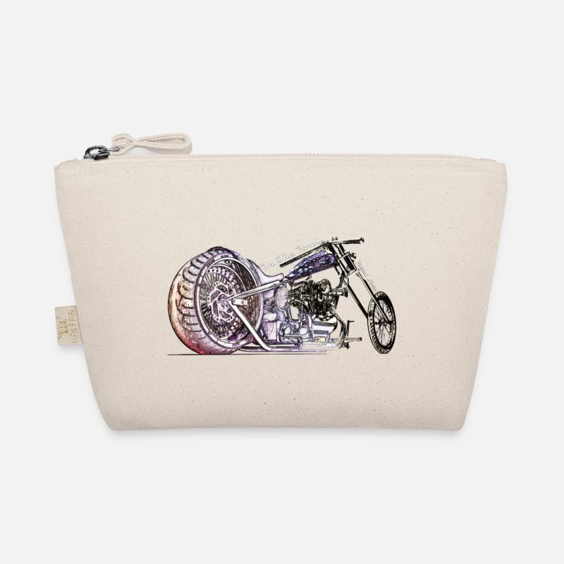 Motorcycles - Bio-Täschchen - Natur