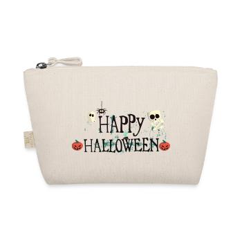Happy Halloween - Bio-Täschchen - Natur - Vorne