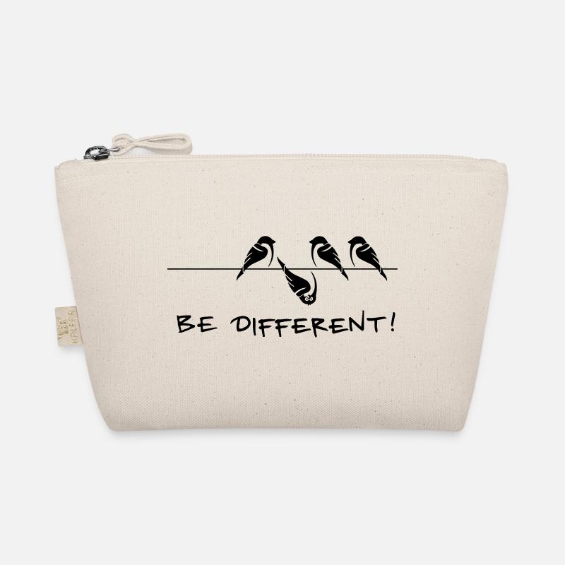 Sparrow bird be different Be different cool gift Organic Pouch