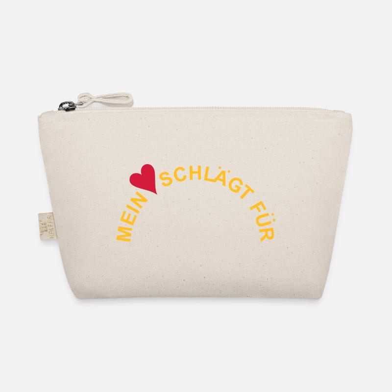 Mon cœur bat pour ... Votre texte / emblème Trousse biologique