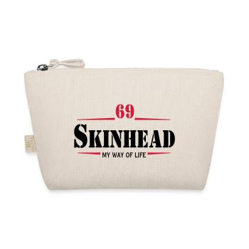 Working Class Skinhead Oi! Antiracist Bootboys My - Bio-Täschchen - Natur - Vorne