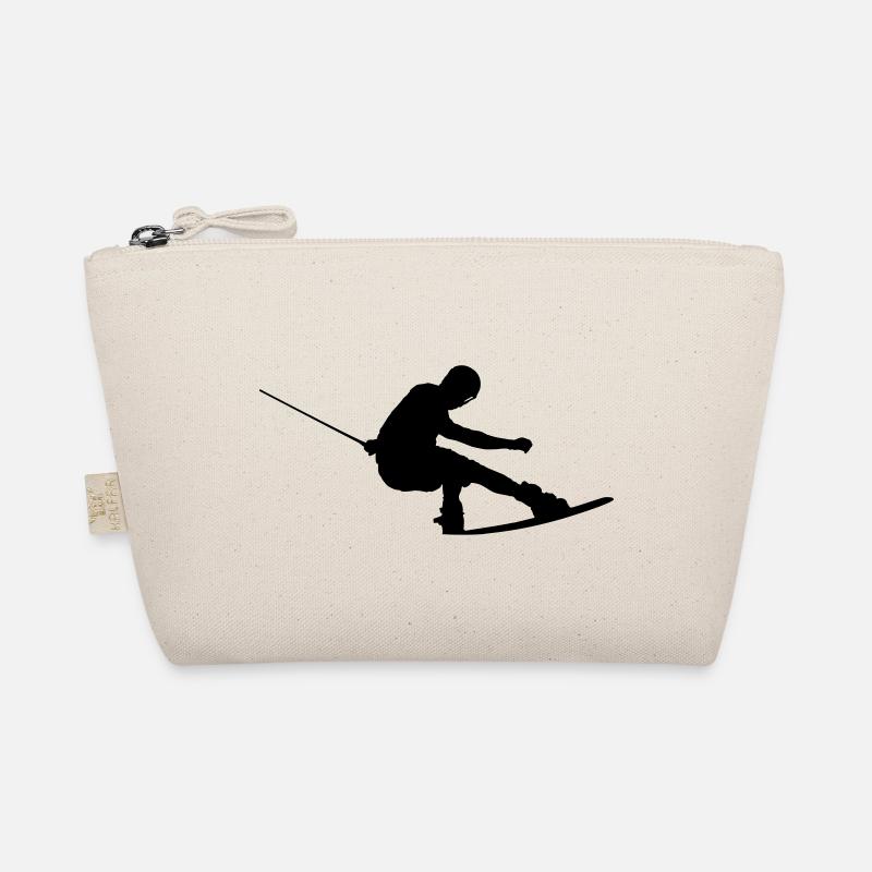 wakeboarder_10 - Bio-Täschchen - Natur