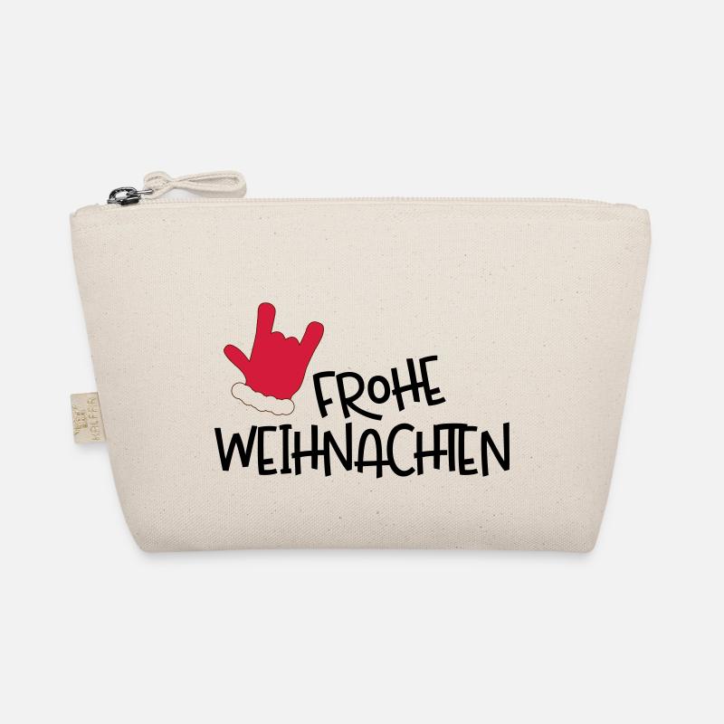 Weihnachten - Bio-Täschchen - Natur