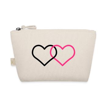 Marriage alliances heart Corazone alianzas Herz - Organic Pouch - nature - Front