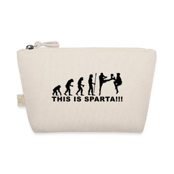 evolution_soccer2 - Organic Pouch - nature - Front