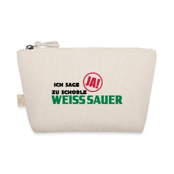 Ich sage ja zu Schorle! - Bio-Täschchen - Natur - Vorne