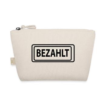 bezahlt - Bio-Täschchen - Natur - Vorne