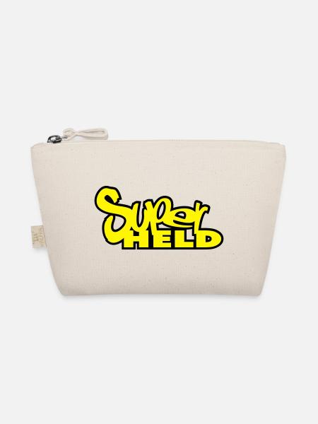 superheld - Bio-Täschchen - Natur - Vorne