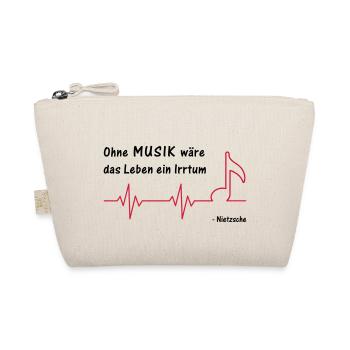 Musik - Bio-Täschchen - Natur - Vorne