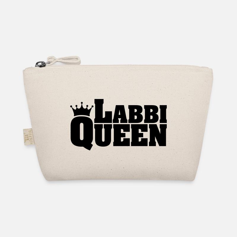 LABBI QUEEN Labrador Retriever Wilsigns - Bio-Täschchen - Natur
