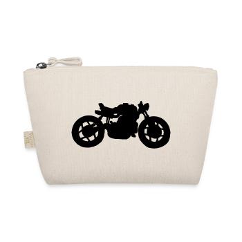 moto café racer noir - Trousse biologique - nature - Devant