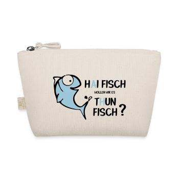 Haifisch Thunfisch - Bio-Täschchen - Natur - Vorne