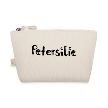 Petersielie_SCHRIFT - Bio-Täschchen - Natur - Vorne