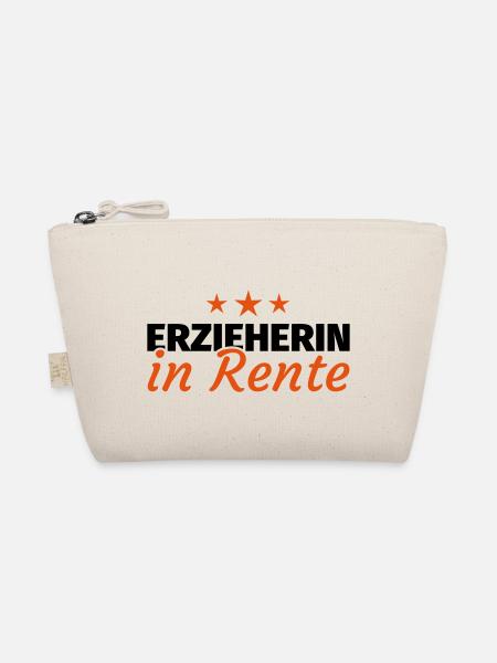 Erzieherin Rente - Bio-Täschchen - Natur