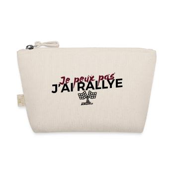 Je peux pas j'ai rallye - Trousse biologique - nature - Devant