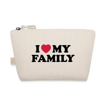 I love my family - Trousse biologique - nature - Devant