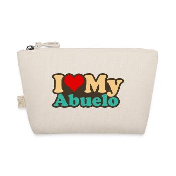 i love my abuelo - Organic Pouch - nature - Front