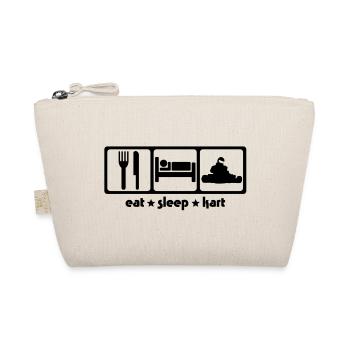 Karting - Eat Sleep Kart - Organic Pouch - nature - Front
