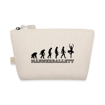 Männerballett Evolution Ballerina - Bio-Täschchen - Natur - Vorne