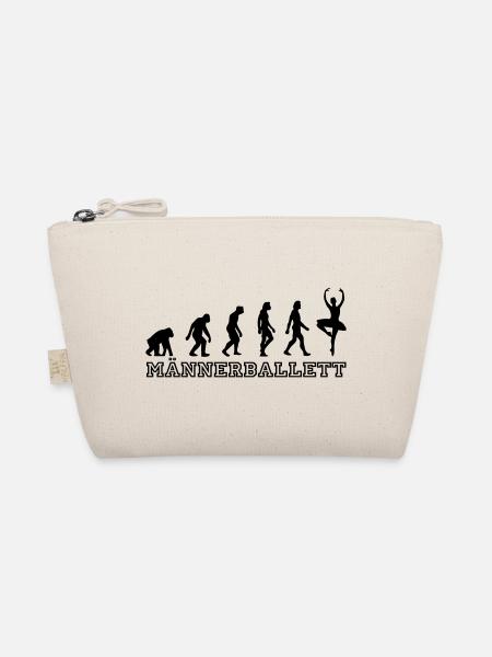 Männerballett Evolution Ballerina - Bio-Täschchen - Natur