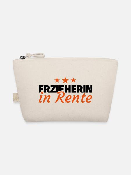 Erzieherin Rente Ruhestand Geschenk - Bio-Täschchen - Natur