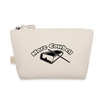 More Cowbell - Organic Pouch - nature - Front