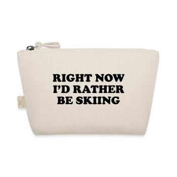 Right Now I'd Rather be Skiing - Trousse biologique - nature - Devant