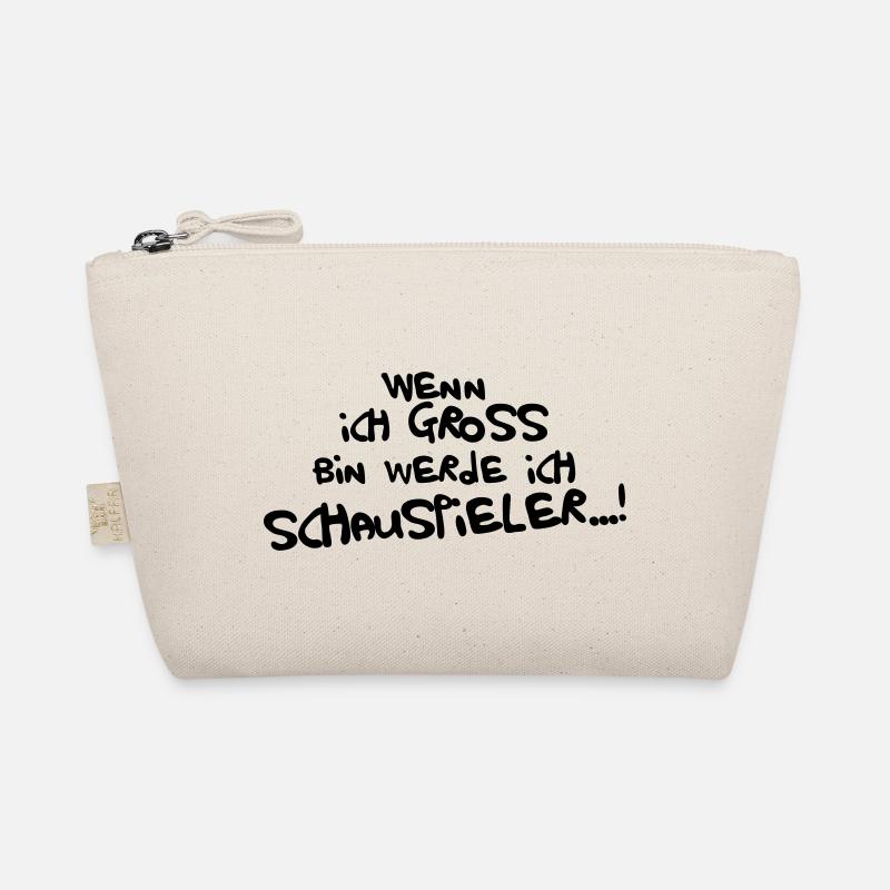 Ich werde Schauspieler - Bio-Täschchen - Natur