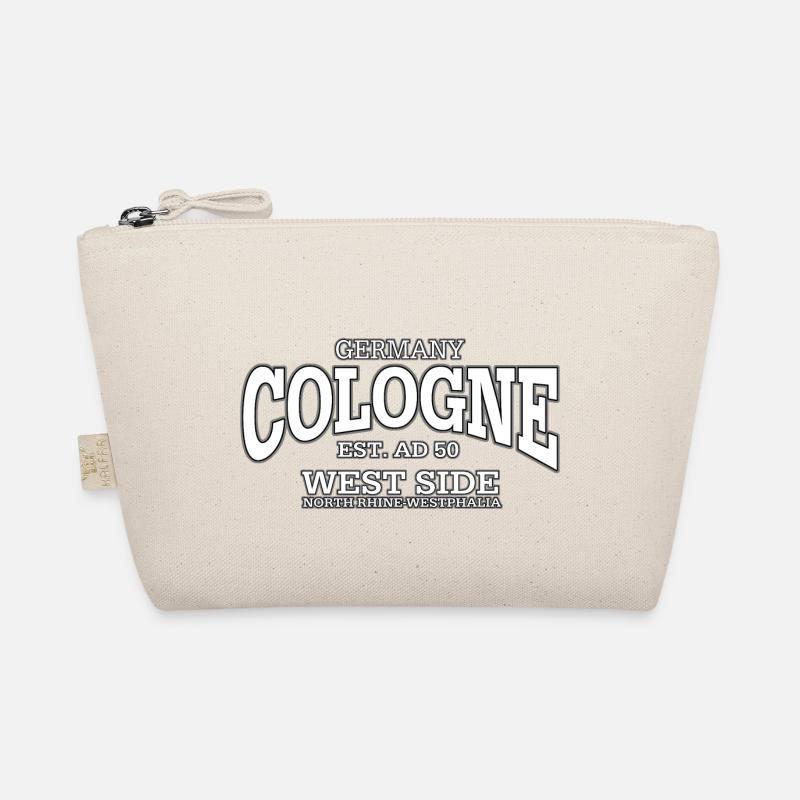 Cologne white - Bio-Täschchen - Natur