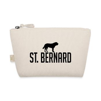 ST BERNARD Saint Bernard Wilsigns Dog Dog - Organic Pouch - nature - Front