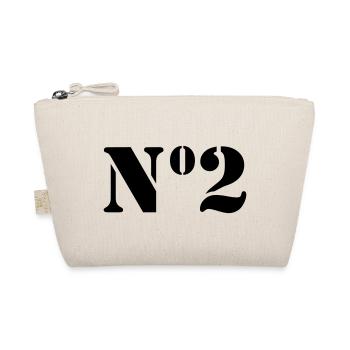 Nummer 2 // no2 - Bio-Täschchen - Natur - Vorne