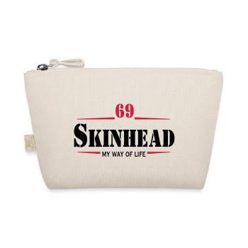 2 colors - Skinhead My Way of Life Skinheads - Bio-Täschchen - Natur - Vorne