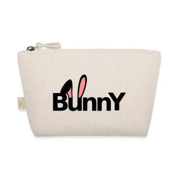 Bunny Hasenohren Löffel Kaninchen Osterhase - Bio-Täschchen - Natur - Vorne
